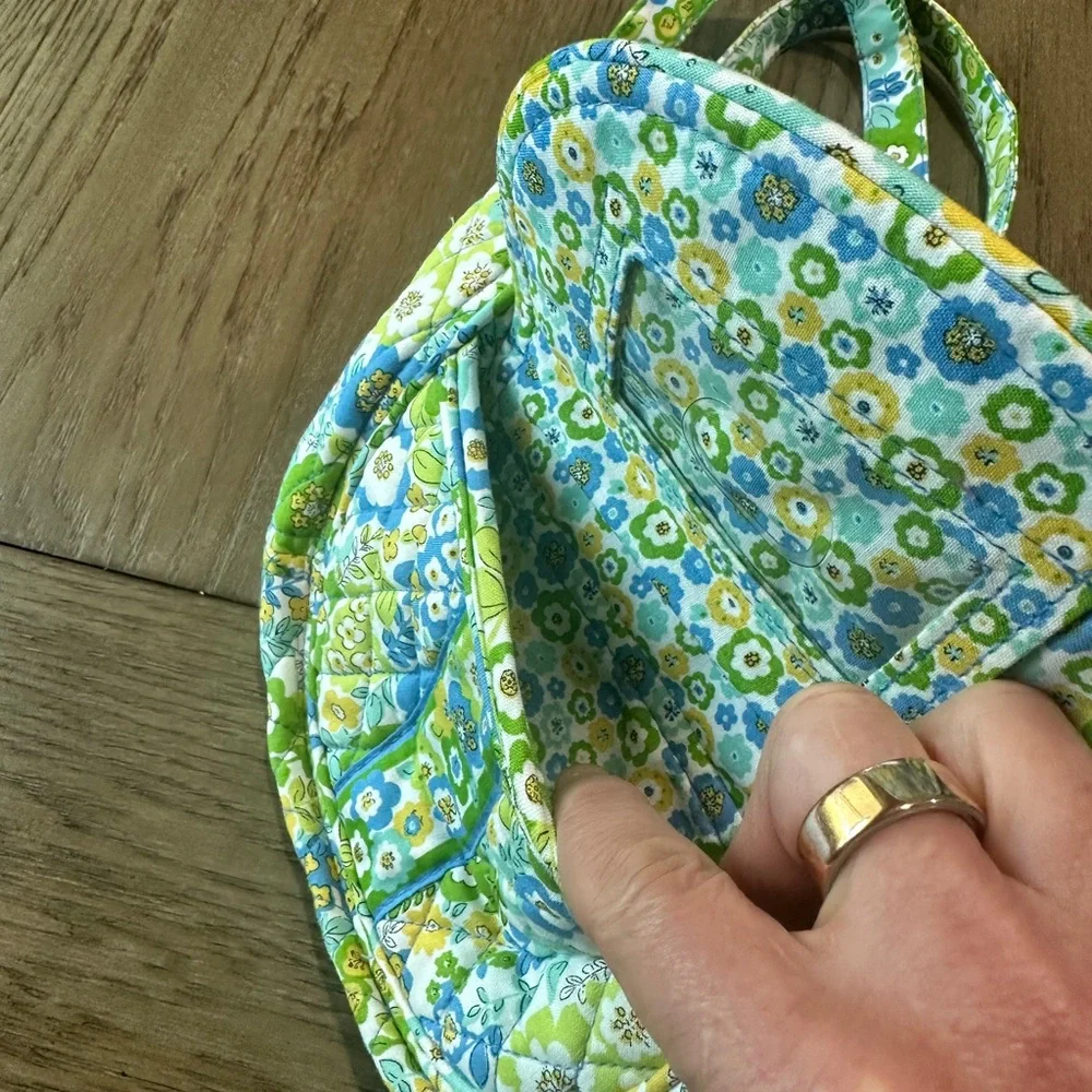 Vera Bradley Bag Crossbody Shoulder Bag Floral Print